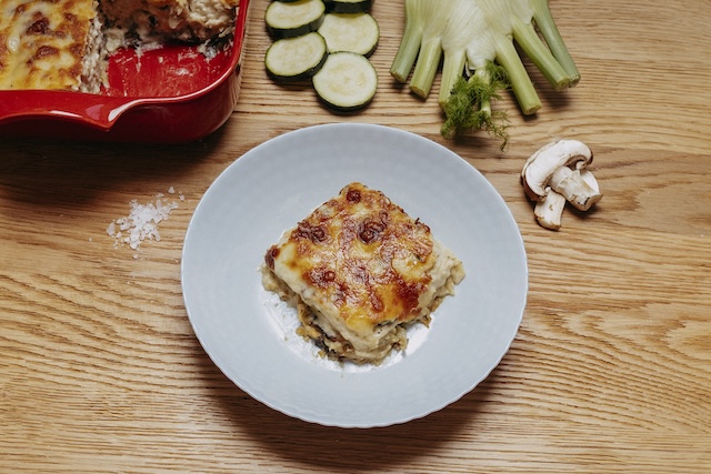 Lasagnes aux légumes de saison
